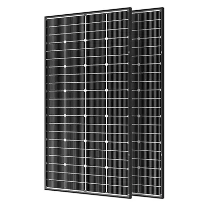 JJN 400W Rigid Bifacial Solar Panels (2Pcs 200W)