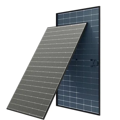 JJN 850W Total (2Pcs 425W) Bifacial Solar Panels